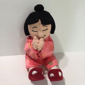 it's a small world Japan Girl Bean Bag Plush